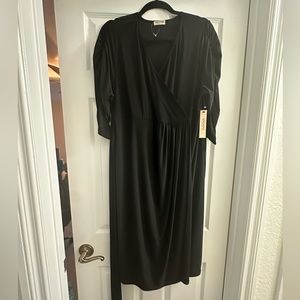 Kyonna wrap dress with sash tie